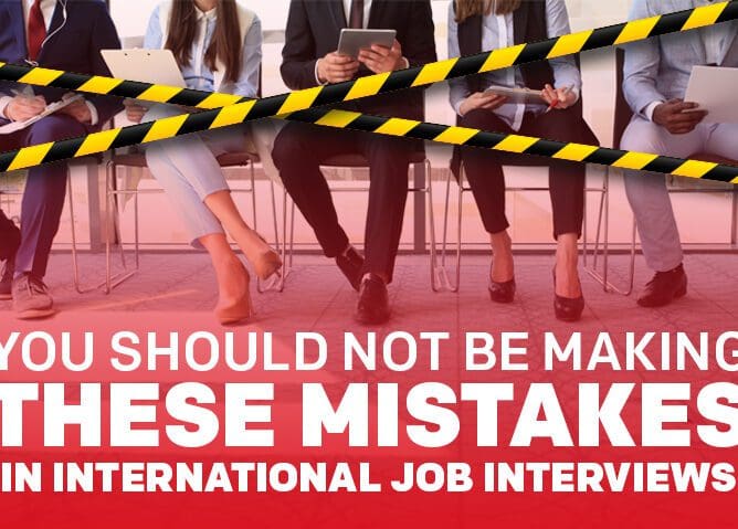 Mistakes Candidates Make while Job Interviews Abroad