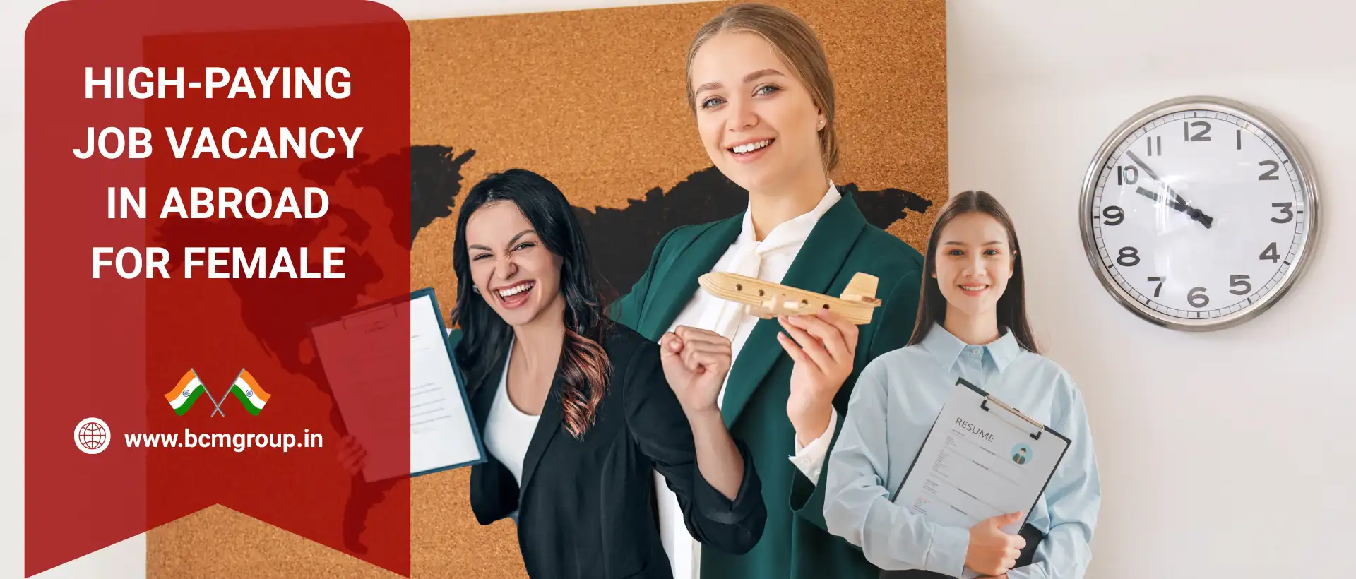 job vacancy in abroad for female