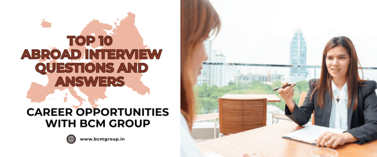 TOP 10 ABROAD INTERVIEW QUESTIONS AND ANSWERS