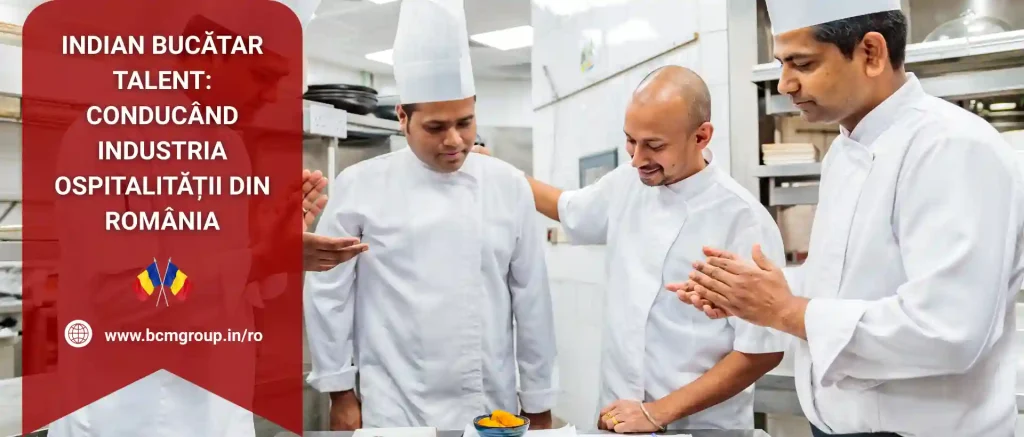 Bucătar străin: Creșterea cererii în România, talentul indian în frunte​