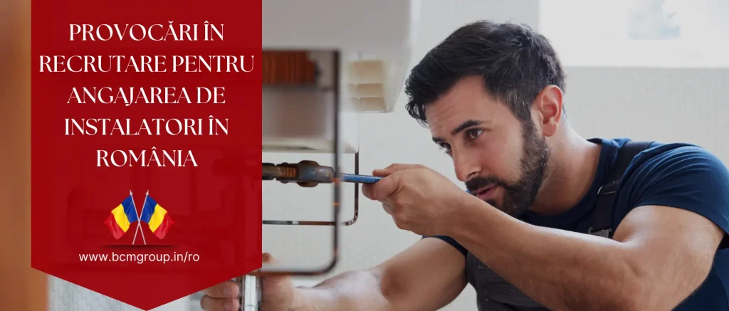 Provocări în recrutare pentru angajarea de instalatori în România