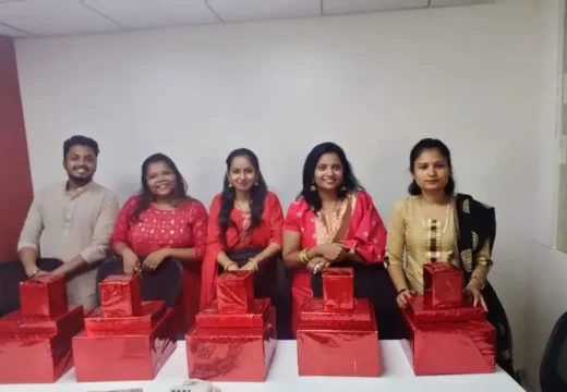 Diwali celebrations at BCM Group Office