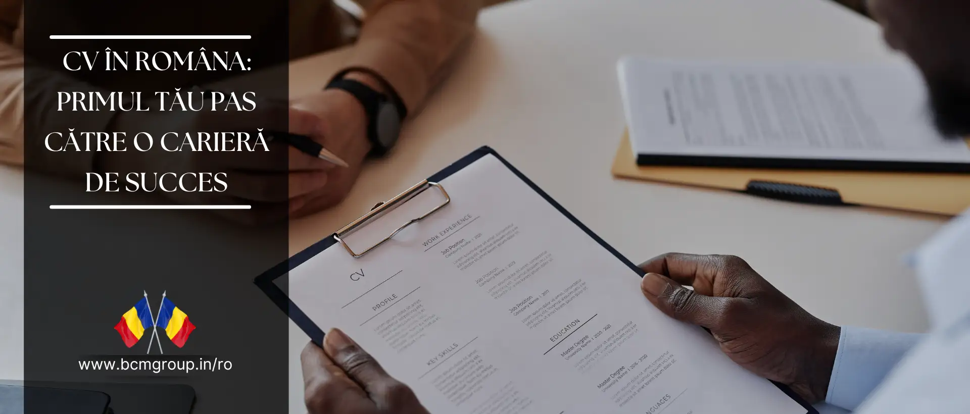 CV in romana