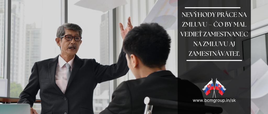 nevýhody práce na dohodu