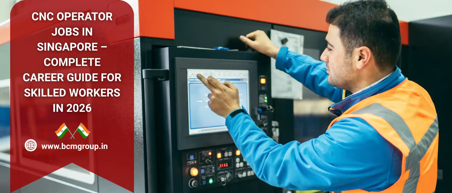 CNC Operator Jobs in Singapore – Complete Career Guide for Skilled Workers in 2026