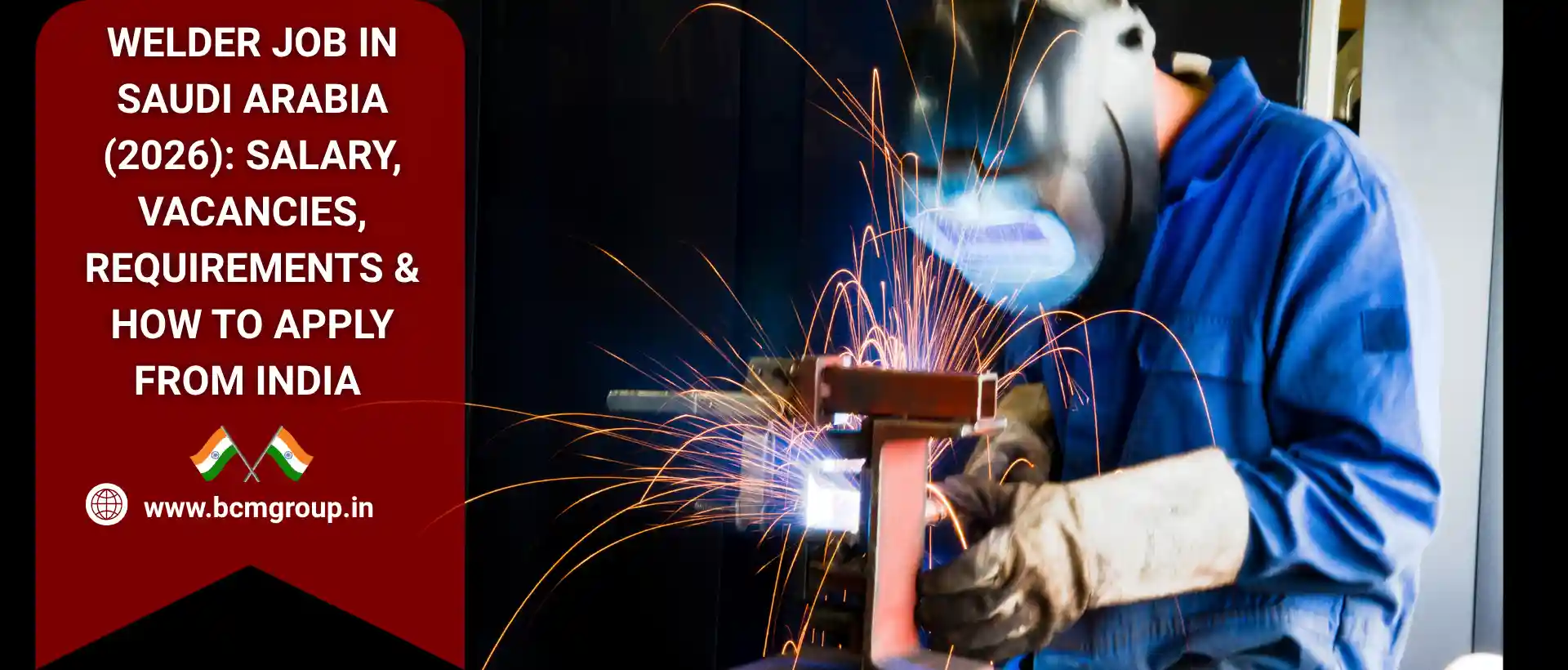 Welder Job in Saudi Arabia (May 2026): Salary, Vacancies, Requirements & How to Apply from India 